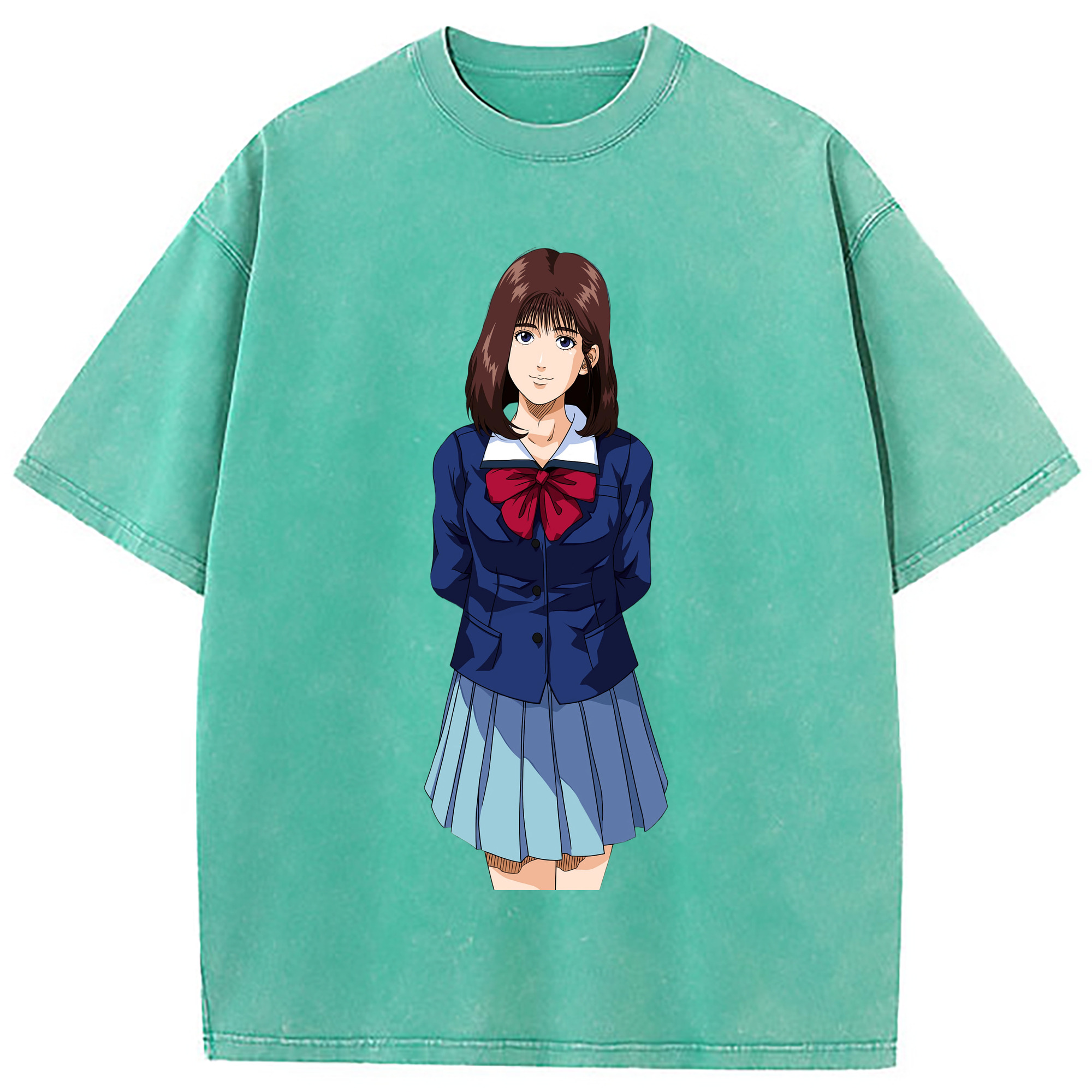 （画像用） SLAM DUNK／スラムダンク 綿100% ヴィンテージ風 半袖Tシャツ（フロントプリント）